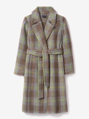 Noize Katja Plaid Coat